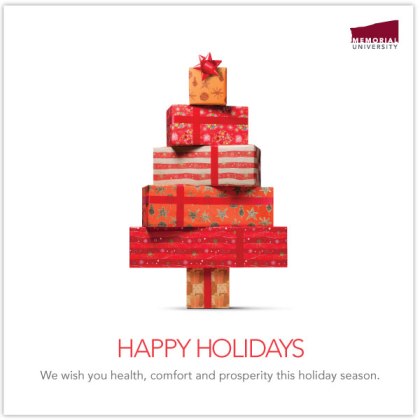 Merry Christmas and a Happy New Year from the Green Chemistry and Catalysis Group @MUN