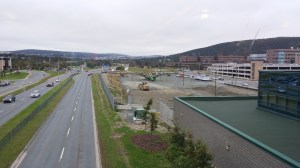 Building Site (Photo taken from University Centre) - October 2015